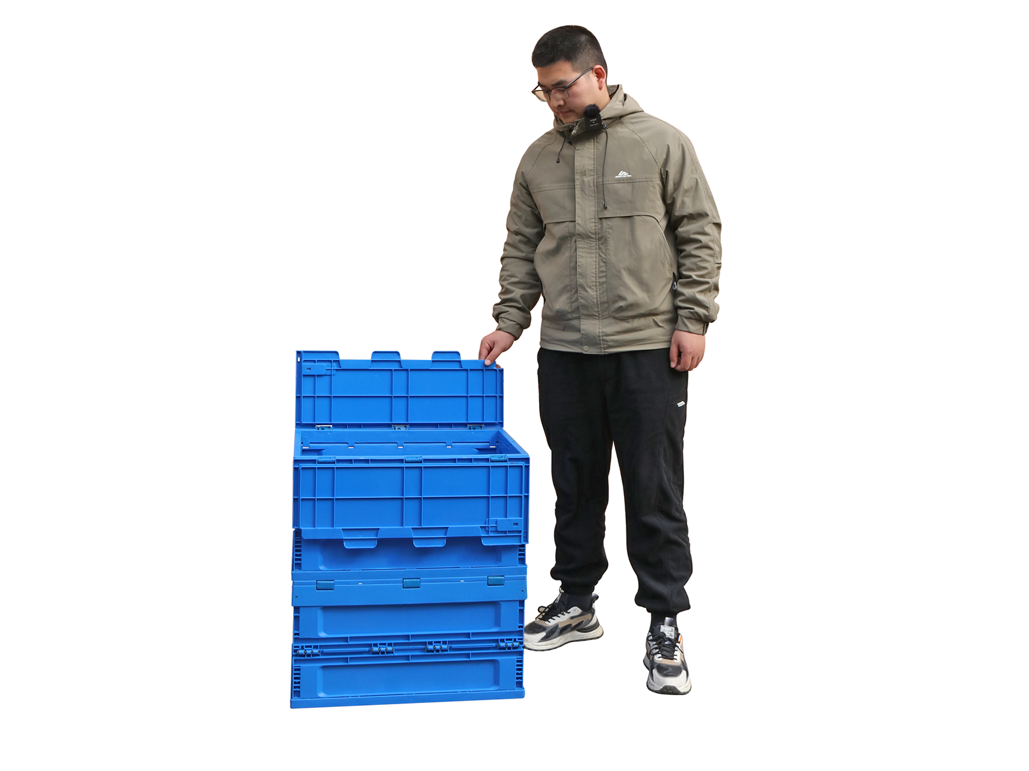 600-320折叠箱带盖