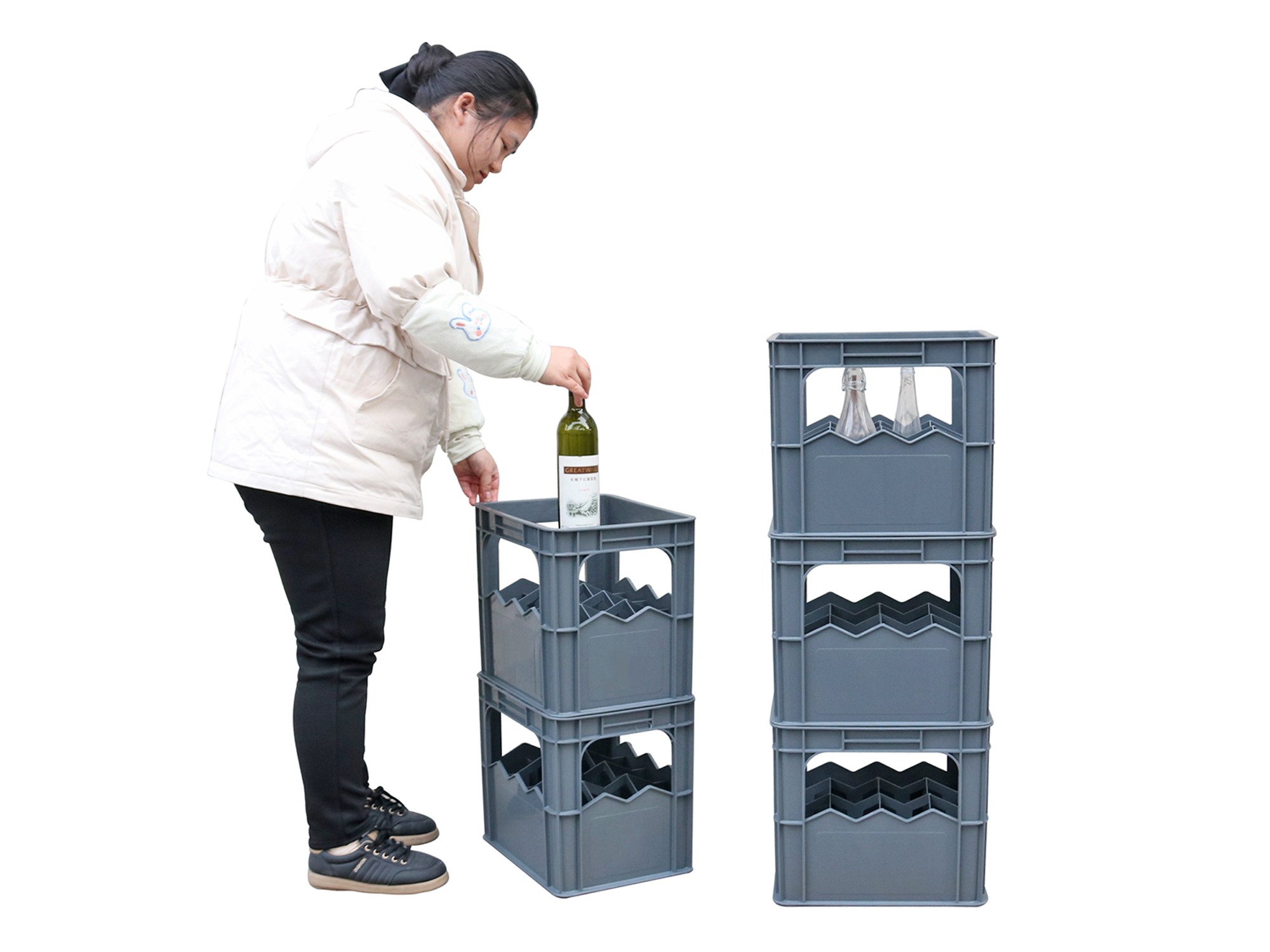 12瓶啤酒筐-B款