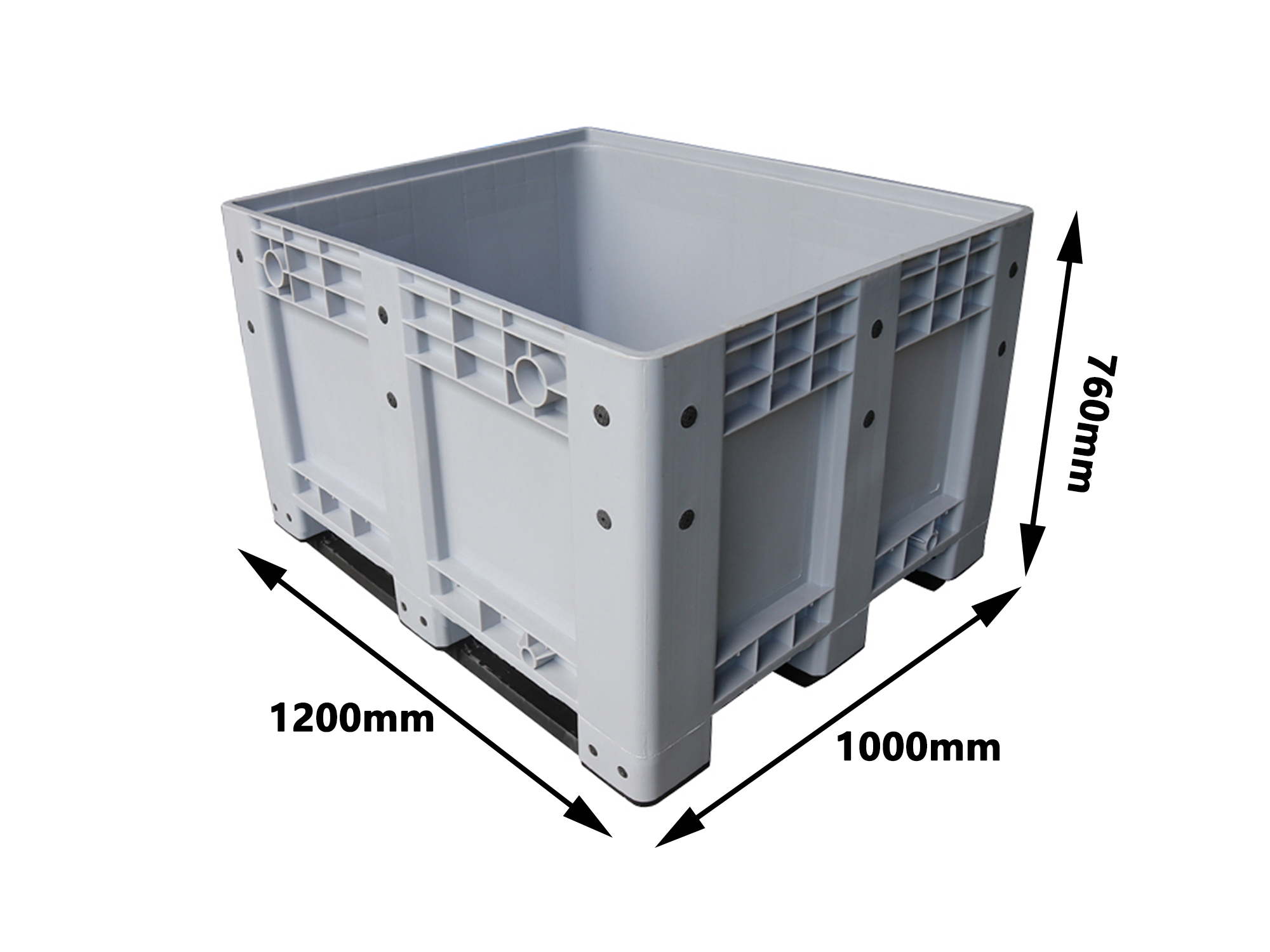 1200－1000－760封闭一体卡板箱