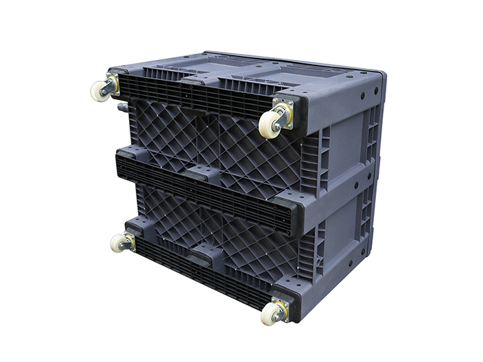 1200－1000－760一体卡板箱带盖带轮和气阀